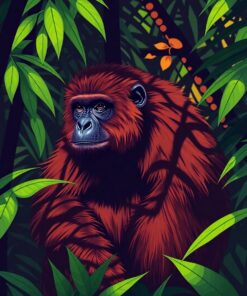 Ape Shadows Paint Numbers