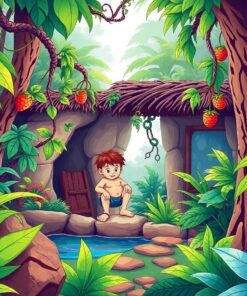 Boy Hideaway Paint Numbers