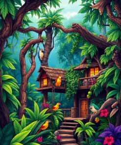 Canopy Dwelling Paint Numbers