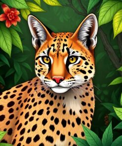 Caracal Watch Paint Numbers