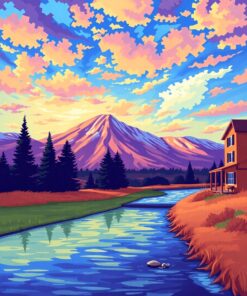 Coast Hideaway Paint Numbers