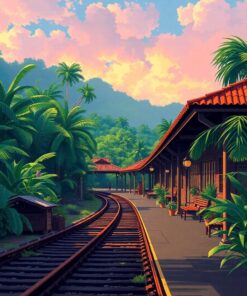 Depot Morning Paint Numbers