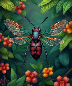 Jungle Entomology Paint Numbers