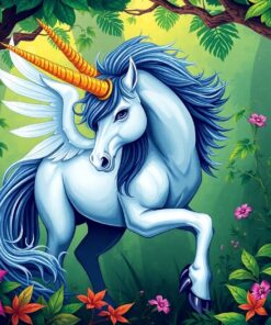 Horned Beast Paint Numbers