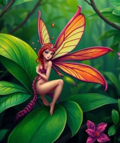 Leaf Nymph Paint Numbers