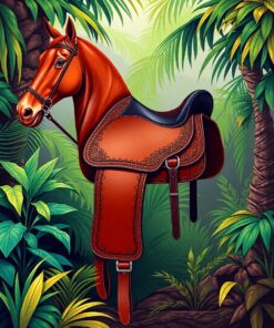 Leather Saddle Paint Numbers