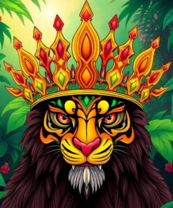 Monarch Crown Paint Numbers