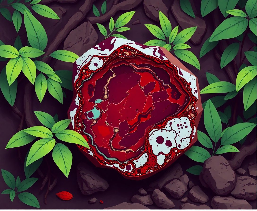 realistic-jungle-obsidian-artifact-paint-by-numbers-kit