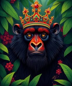 Jungle Sovereign Paint Numbers