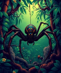 Spider Lair Paint Numbers