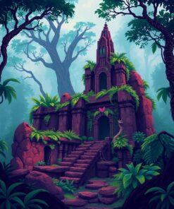 Spirit Ruins Paint Numbers