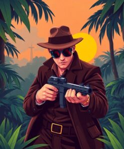 Spy Mission Paint Numbers