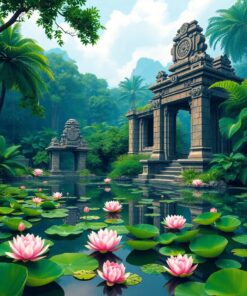 Stone Ruins Paint Numbers