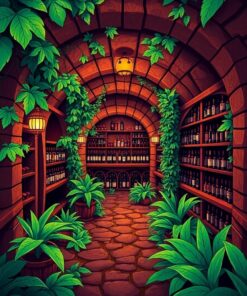 Wine Vault Paint Numbers