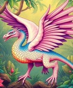 Winged Beast Paint Numbers