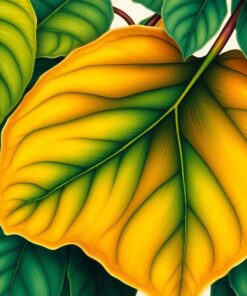 Leaf Study Paint Numbers