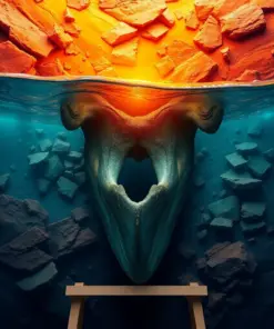 Realistic Leviathan Tooth Discovery Paint By Numbers