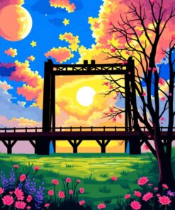 Through Vines Paint Numbers