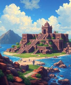 Island Citadel Paint Numbers