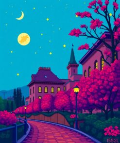 Cobblestone Street Paint Numbers