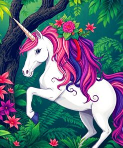 Jungle Steed Paint Numbers