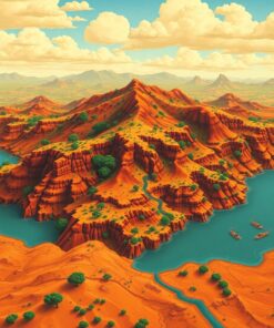 Terrain Art Paint Numbers