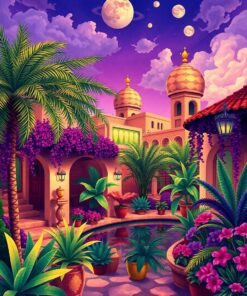 Gras Oasis Paint Numbers