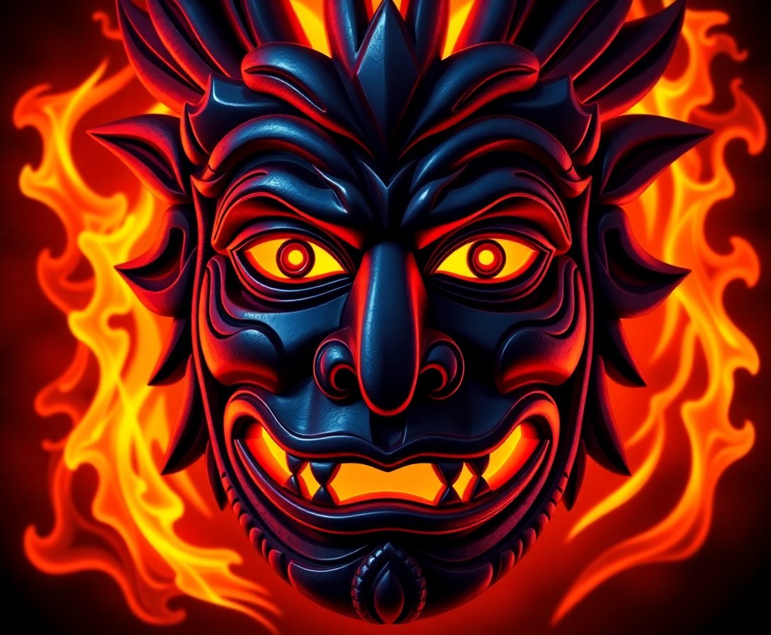 Mask Firelight Paint Numbers Mask Firelight Paint Numbers