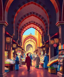 Archway Vendors Paint Numbers