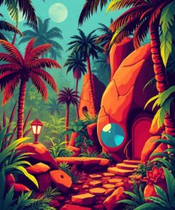 Jungle Relic Paint Numbers