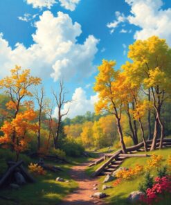 Midday Roots Paint Numbers