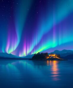 Island Message Paint Numbers