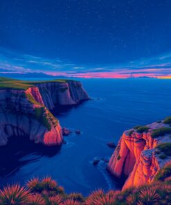 Seaside Bluff Paint Numbers