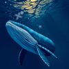 Whale Dive Paint Numbers