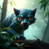 Realistic Misty Jungle Prowler Paint By Numbers