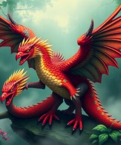 Rainforest Beast Paint Numbers