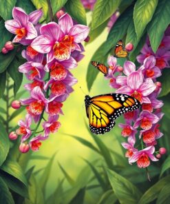 Orchid Canopy Paint Numbers