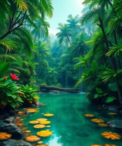 Emerald Pool Paint Numbers