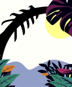 Arch Silhouette Paint Numbers