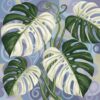 Realistic Monstera Pearl Maiden Paint By Numbers