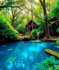 Cenote Pool Paint Numbers