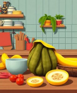 Plantain Peel Paint Numbers