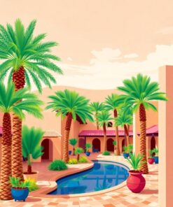 Palm Oasis Paint Numbers