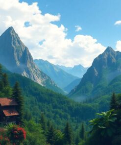 Jungle Retreat Paint Numbers