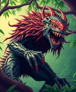 Jungle Stalker Paint Numbers