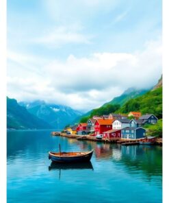 Emerald Waters Paint Numbers