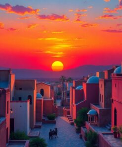 African Sunset Paint Numbers