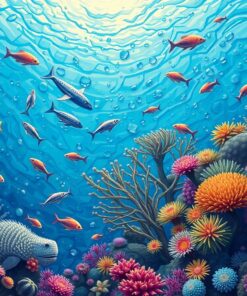 Realistic Ocean Celluloid Find Paint By Numbers