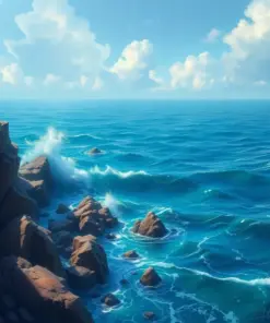 Realistic Ocean Drifter Paint By Numbers