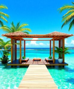 Bamboo Veranda Paint Numbers